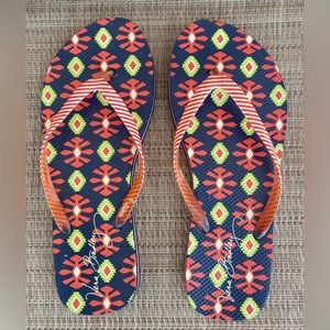 Vera Bradley Flip Flops, ‘Sun Valley’ like new 7-8